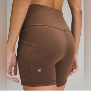 lululemon Align™ High-Rise Short with Pockets 6" size 6 color Java